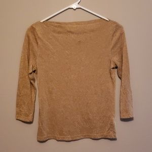Small Gold Ralph Lauren Blouse